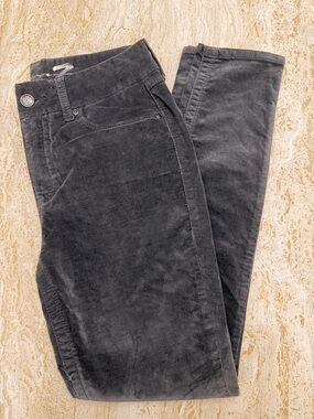 Seven7 Women’s Charcoal Gray Skinny Corduroy Jeans Size 6